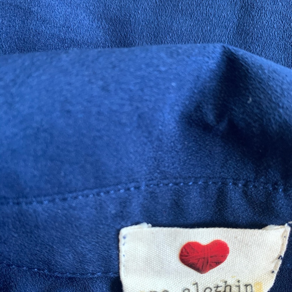 One clothing navy & coral tank top - Picture 5 of 6